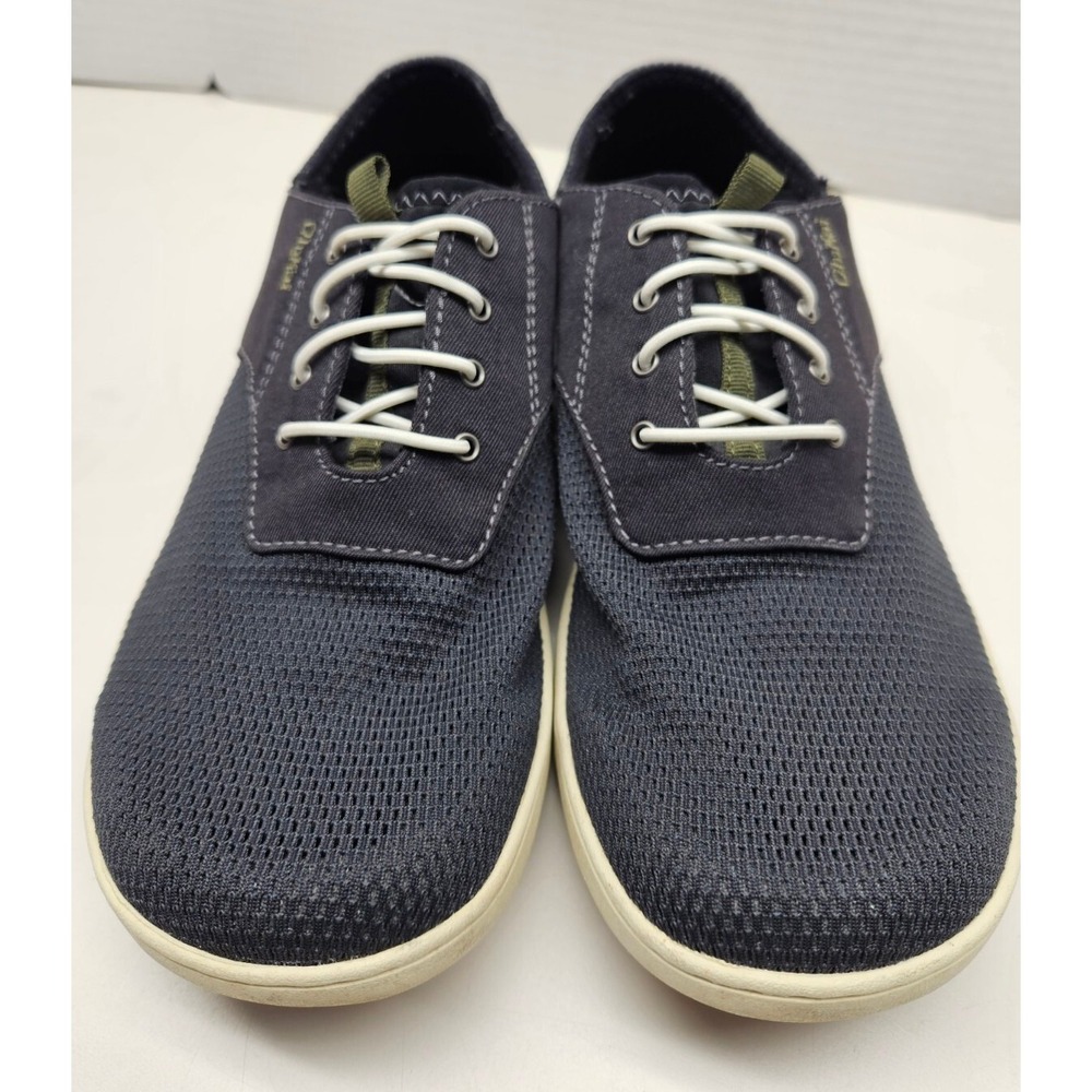 Olukai Nohea Moku Shoes Mens Sz 8.5 Black Athletic Sneakers